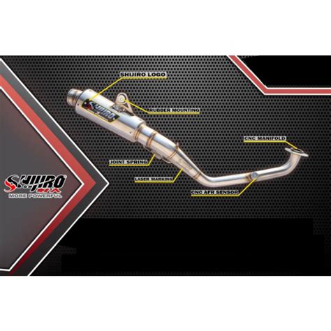 Jual KNALPOT SHIJIRO RACING TYPE M3 FOR AEROX N MAX VARIO PCX ADV N MAX