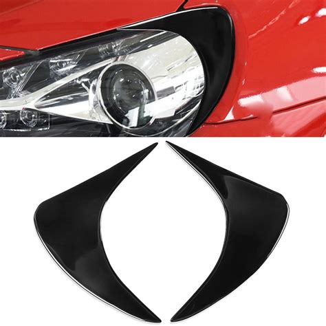 Car Front Headlamp Eyebrow Eyelid Cover Stickers Trim For Toyota Gt