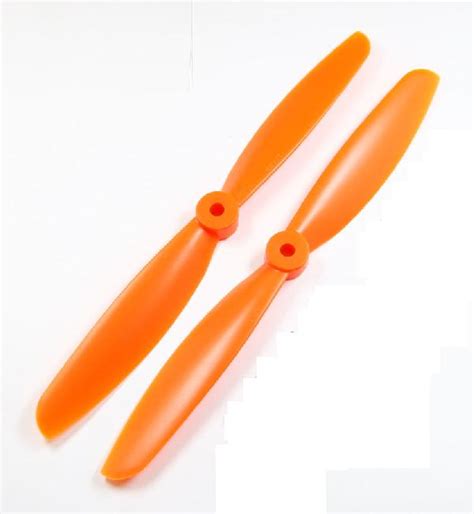 FC 13 X 45 Propeller Set One CW One CCW Orange HiModel