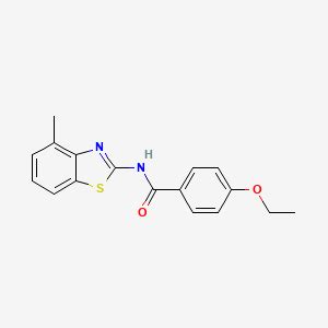 4 Ethoxy N 4 Methyl 1 3 Benzothiazol 2 Yl Benzamide S1625552 Smolecule