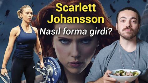 Scarlett Johansson Beslenme ve Antrenman Programı Black Widow Fit Yemek