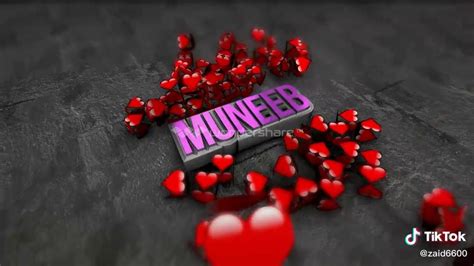 Muneeb Name Status Youtube