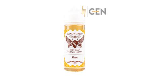 King Crest Don Juan Tabaco Honey 120ml KING CREST CEN ONLINE