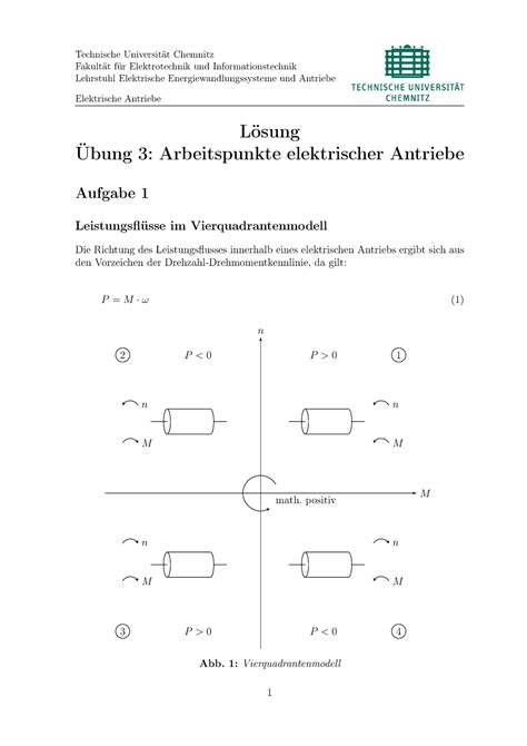 Ea Uebung B Loesung Keine Fakult T F R Elektrotechnik Und