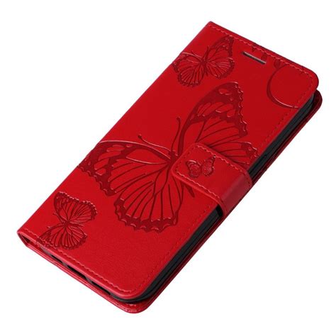 Preklopni Ovitek Butterfly Red Za Huawei Nova Y61 Ovitki Top Izbira