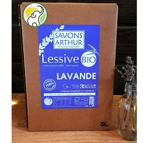 Lessive liquide écologique à la lavande 4 ingrédients