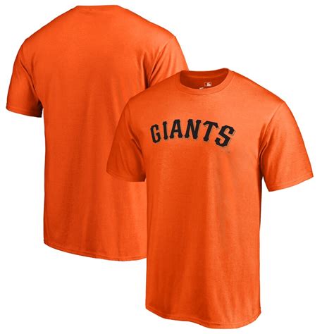 Mens San Francisco Giants Fanatics Branded Orange Big And Tall Team