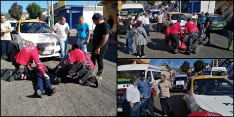 Veh Culo Del Transporte P Blico Atropella A Adultos Mayores En