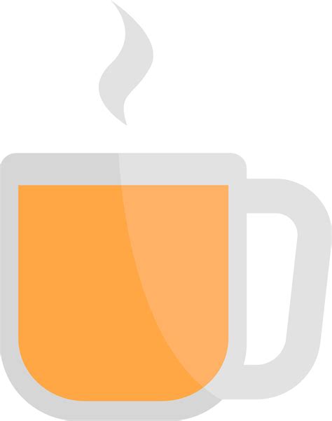 Hot Tea Illustration On A White Background Vector Art At Vecteezy