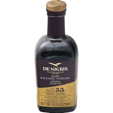 De Nigris Aged Balsamic Vinegar Of Modena Buehlers