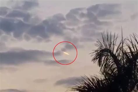 UFO Sighting Strange Umbrella Shaped Object Spotted In The Sky Baffles