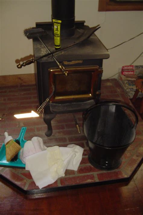 Wood Stove Cleaning And Blackening Day 1