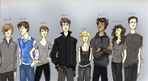 Divergent Character Lineup by Iabri71 colored by cheesebucket100 on DeviantArt