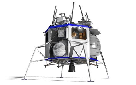 Blue Origin Unveils Lunar Lander 'Blue Moon' And BE-7 Rocket Engine ...