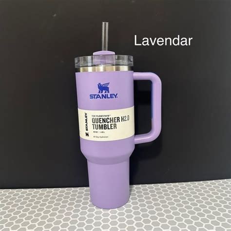 Stanley 40oz Lavender Adventure Quencher Tumbler H20 Tumbler