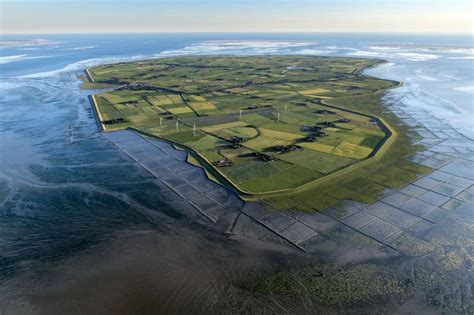 Luftbild Pellworm K Stenbereich Der Nordsee Insel In Pellworm Im