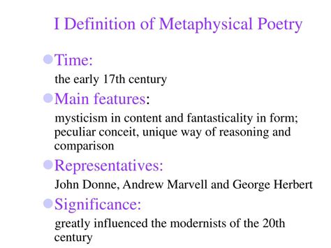 Ppt Metaphysical Poetry John Donne Powerpoint Presentation Free Download Id 6102786