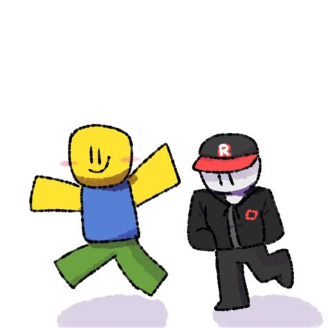 Roblox Noob and Guest Fan Art