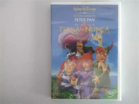 Dvd Peter Pan De Volta A Terra Do Nunca Disney Lacrado Parcelamento