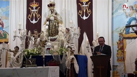 Pregón Virgen del Carmen de Bonanza 2023 José Luis Raposo de los Reyes