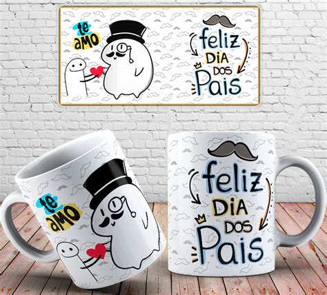 caneca feliz dia dos pais te amo flork Mart Digital Gráfica Rápida Online