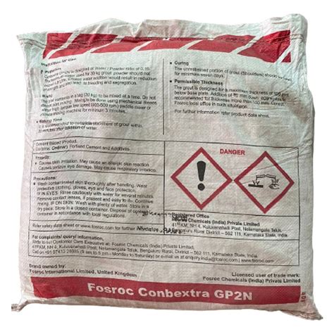 Fosroc Conbextra GP2N Waterproofing Chemicals Packaging Size 30kg At