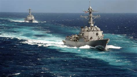 Uss Kidd Ending Search For Malaysia Airlines Flight Abc News