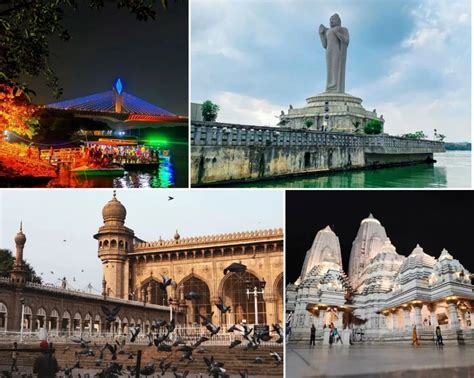 Top 12 Tourist Places in Hyderabad - History, Attractions, Food