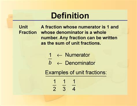 fractions review level  vocabulary mediamath