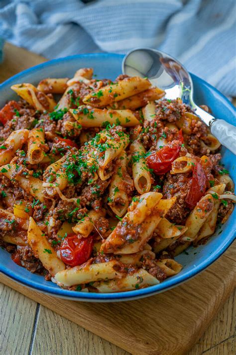 Minuten Nudel Hackfleisch Pfanne Einfach Lecker Einfach Malene