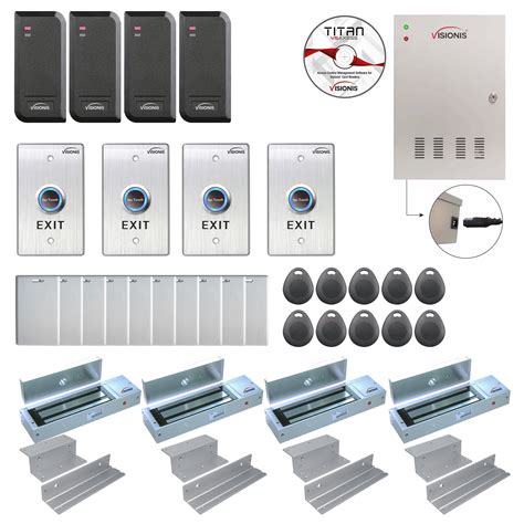 Fpc Four Doors Access Control Tcp Ip Wiegand For In Swing Door