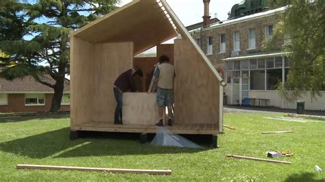 Folding Whare Portable Disaster Relief Shelter Youtube