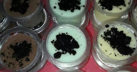 5 Resep Silky Puding Puyo Topping Oreo Enak Dan Mudah Cookpad