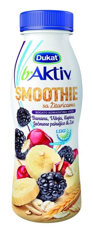 Smoothie b Aktiv Dukat 330 g Akcija Njuškalo popusti