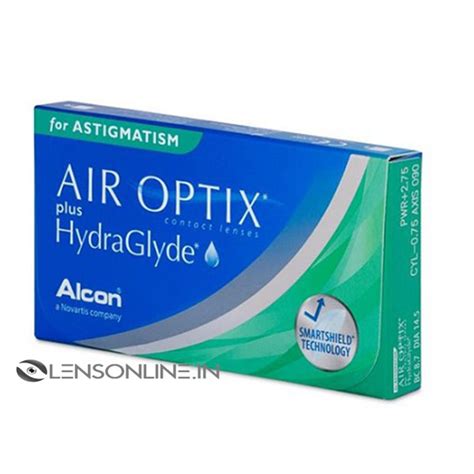 Air Optix Plus Hydraglyde For Astigmatism Lens Box Rs Only