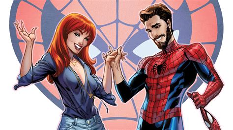 J Scott Campbell finally brings Peter Parker and Mary…