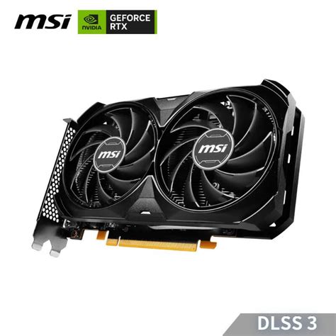 微星（msi）万图师 Geforce Rtx 4060 Ventus 2x Black 8g Oc 电竞游戏设计智能学习电脑独立显卡 京东商城