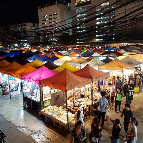 rot fai night market best bangkok street food (2) - Living + Nomads ...