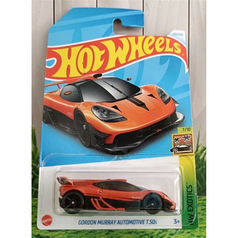 HOT WHEELS 風火輪戈登默里汽車 T 50S 蝦皮購物