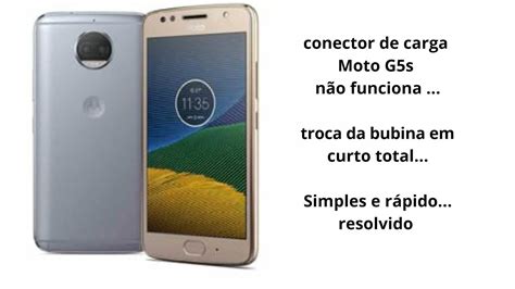 Moto G S Xt N O Carrega Trocando Bubina Em Curto Youtube