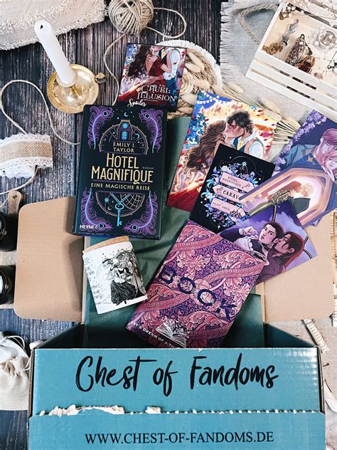 Chest Of Fandoms Box Chest Of Fandoms Merch F R Nerds Buchboxen