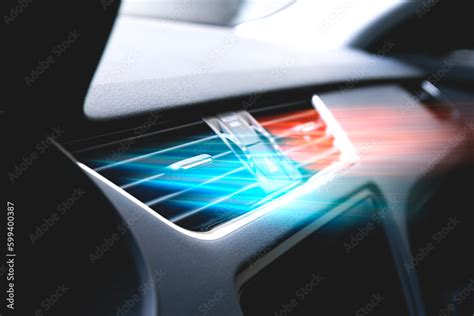 Dual Climate Control Dual Zone Car Air Conditioning In Action Vehicle