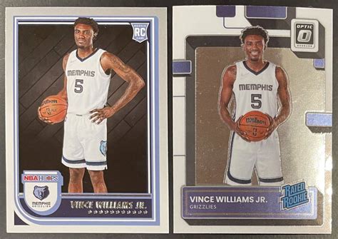 Yahoo オークション Vince Williams Jr 2022 23 Hoops Donruss Op