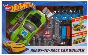 Hot Wheels Ready To Race Car Builder Set The Toy Box Cayman