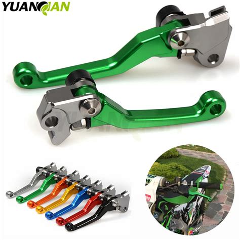 CNC Pivot Foldable Clutch Brake Lever For KAWASAKI KX250F 13 16 KX450F