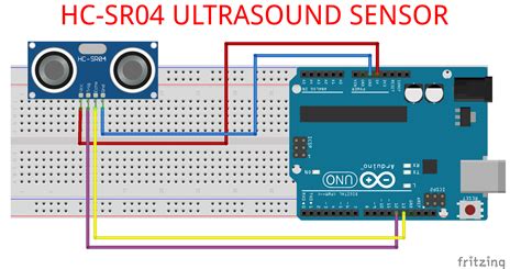 HC SR04 Sensor Circuit Diagram