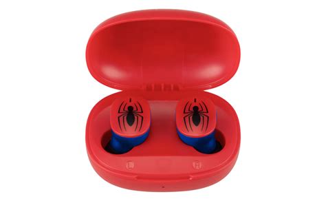 Spiderman Bluetooth True Wireless Earbuds With Charging Case Ekids