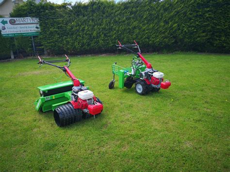 Martyns Sp90 Seeder And Hp 90 Stone Rake New Models In Stock Martyn S Grass Lawns Ltd