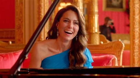 Eurovision 2023: Kate Middleton playing piano video