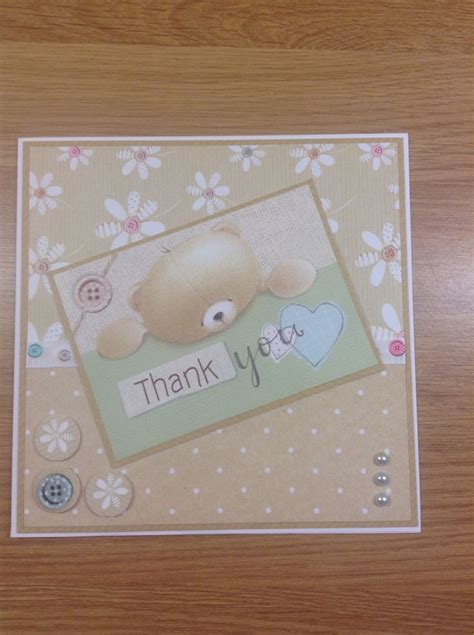 Forever Friends Bears Thank You Card Forever Friends Cards Forever